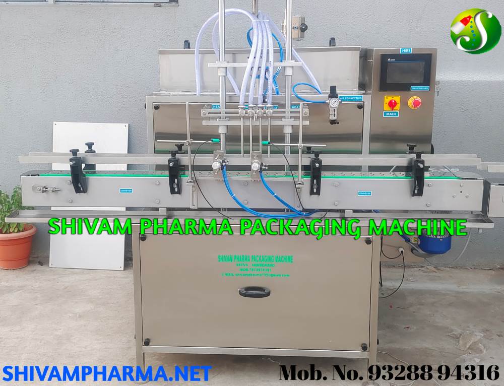 Automatice servo based filling machine